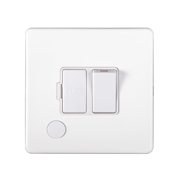 Concealed 3mm Switched Fuse Spur With Flex Outlet