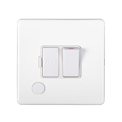 Concealed 3mm Switched Fuse Spur With Flex Outlet