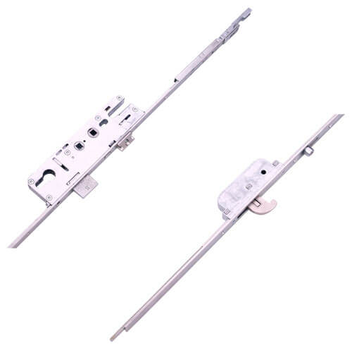 Latch Deadbolt 1 Hook 1 Roller Double Spindle Multipoint Door Lock - Shootbolt Compatible