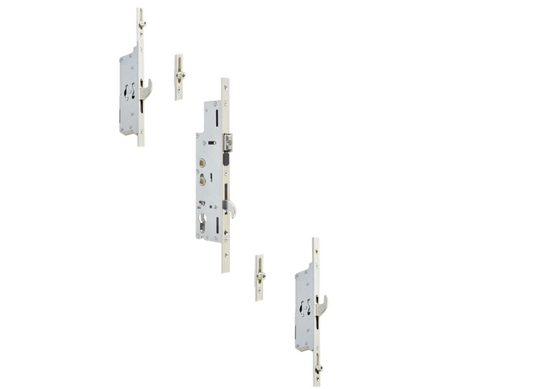 1011 Lever Operated Latch & Hookbolt - 2 Hook 4 Roller