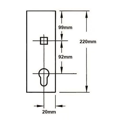 Bifold Passive Genuine Multipoint Gearbox - Lift Lever or Split Spindle