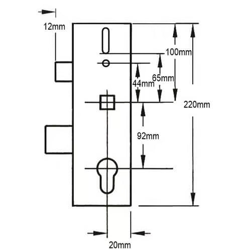 Genuine Multipoint Gearbox - Lift Lever or Split Spindle