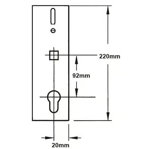 Passive Genuine Multipoint Gearbox - Lift Lever
