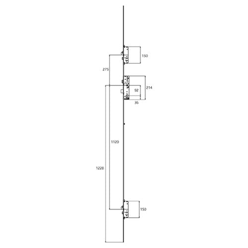 Heritage 3 Latch Deadbolt 2 Hooks Multipoint Door Lock - Autolocking