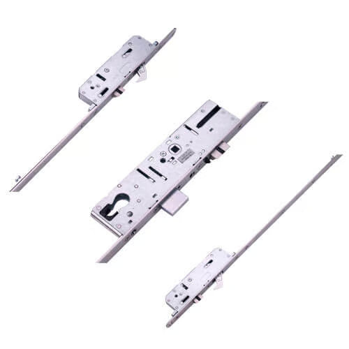 3 Latch Deadbolt 2 Hooks Multipoint Door Lock - Autolocking