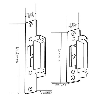 ERHDM Heavy Duty Electric Release (LEAD TIME: 2-3 DAYS)