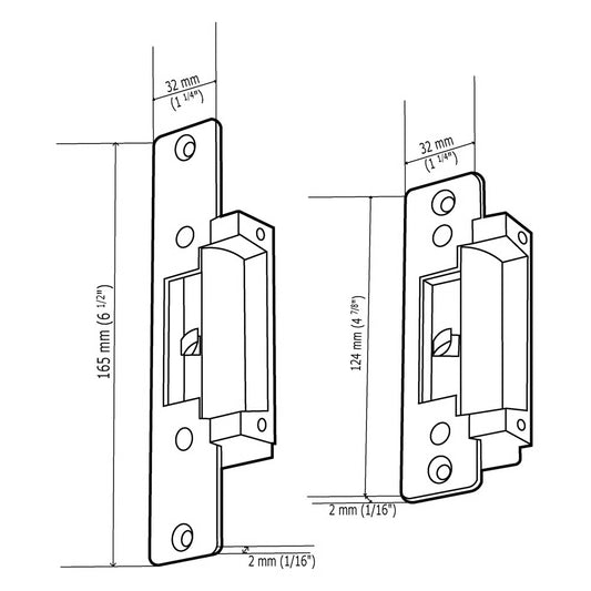 ERHDM Heavy Duty Electric Release (LEAD TIME: 2-3 DAYS)