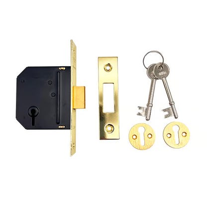 Essential 3 Lever Mortice Deadlock