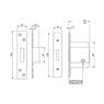 Easi-T BS3621:2017 British Standard Mortice Deadlock