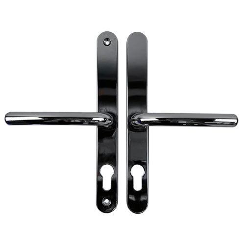 Lever UPVC Multipoint Door Handles - Without Snib 68mm PZ Sprung 215mm Screw Centres