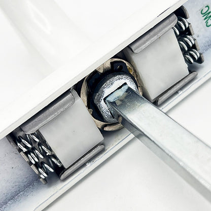 Lever UPVC Multipoint Door Handles - Without Snib 68mm PZ Sprung 215mm Screw Centres