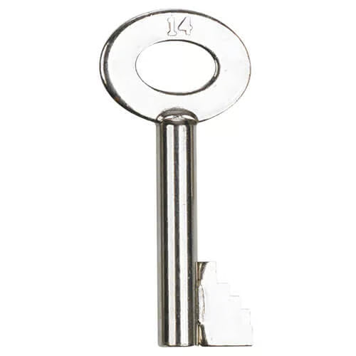 Fire Brigade Padlock Key
