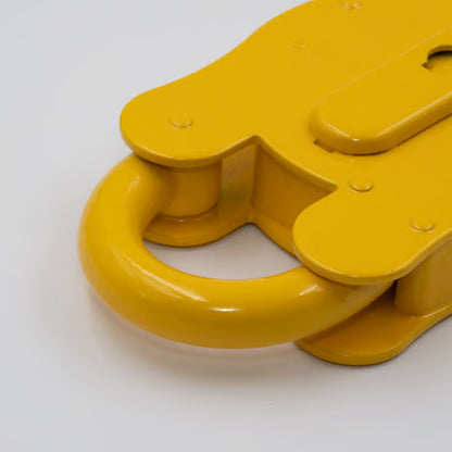 FB14 Open Shackle Yellow Contract Padlock
