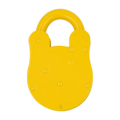 FB14 Open Shackle Yellow Contract Padlock