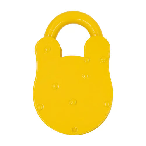 FB14 Open Shackle Yellow Contract Padlock