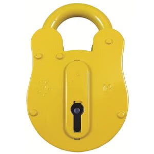 FB14 Open Shackle Yellow Padlock