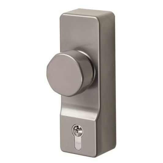 FD302 Outside Access Device - Knob Handle with Euro Cylinder - For Timber or Metal Doors