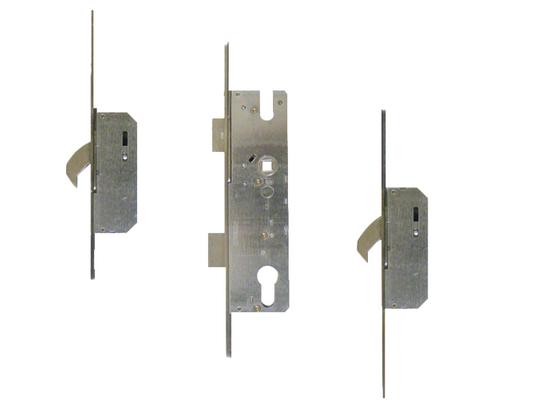 Cobra Lever Operated Latch & Deadbolt Single Spindle - 2 Hook