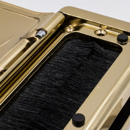 Nu-Mail 12" Telescopic Letterplate for UPVC Doors - 20-40mm