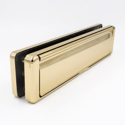 Nu-Mail 12" Telescopic Letterplate for UPVC Doors - 20-40mm