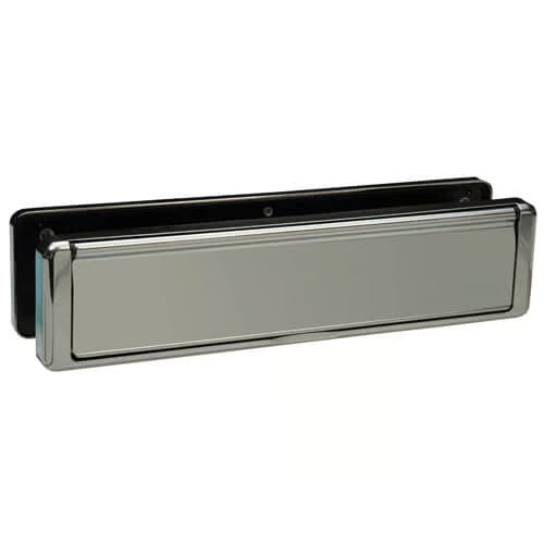 Nu-Mail 12" Telescopic Letterplate for UPVC Doors - 40-80mm
