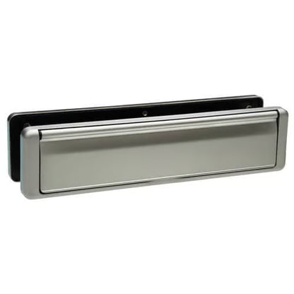 Nu-Mail 12" Telescopic Letterplate for UPVC Doors - 40-80mm