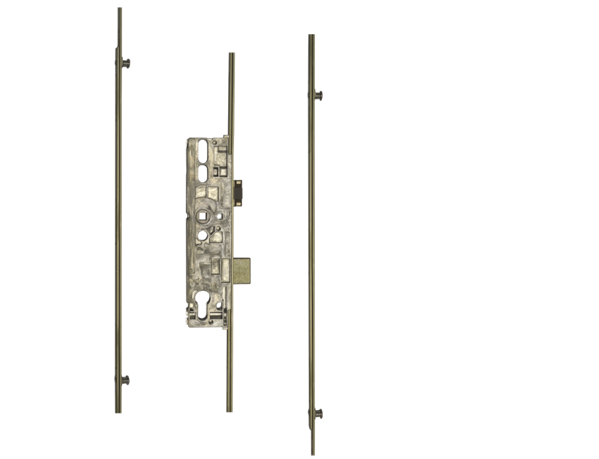 H600 3RDL2206 Latch & Deadbolt Single Spindle - 4 (V Cam) Mushrooms