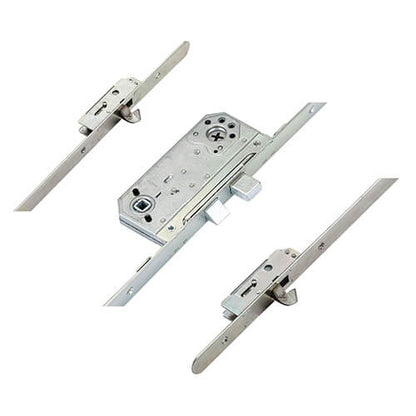 2025 Latch Deadbolt 2 Hooks Lift Lever Multipoint Door Lock (Scandinavian Cylinder Version)
