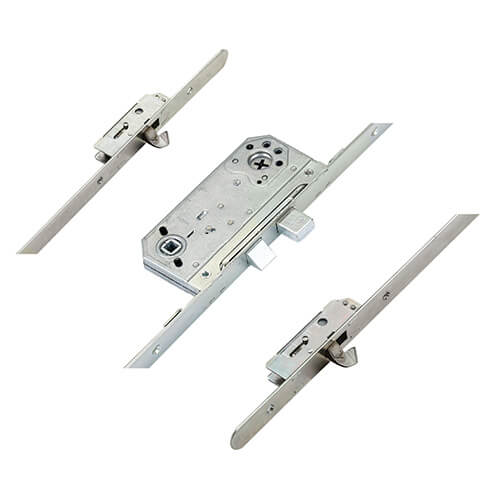 2025 Latch Deadbolt 2 Hooks Lift Lever Multipoint Door Lock (Scandinavian Cylinder Version)