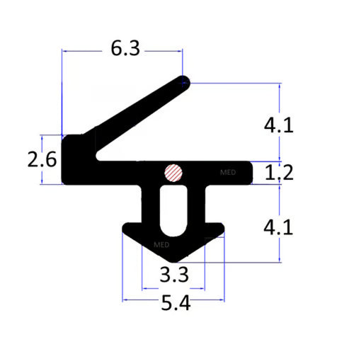 FLIP006 Flipper Gasket