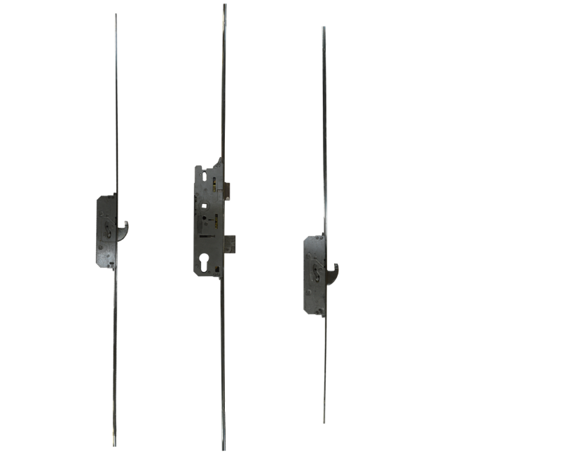 859 Type 3 Lever Operated Latch & Deadbolt 20mm Faceplate 2 Hook