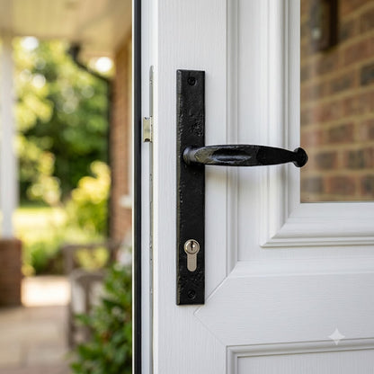 Lever Multipoint Door Handles - 92mm PZ Sprung 212mm Screw Centres (LEAD TIME: 2-3 DAYS)