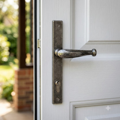 Lever Multipoint Door Handles - 92mm PZ Sprung 212mm Screw Centres (LEAD TIME: 2-3 DAYS)