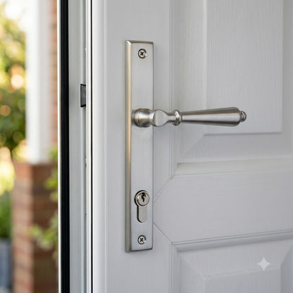 Lever Multipoint Door Handles - 92mm PZ Sprung 212mm Screw Centres (LEAD TIME: 2-3 DAYS)