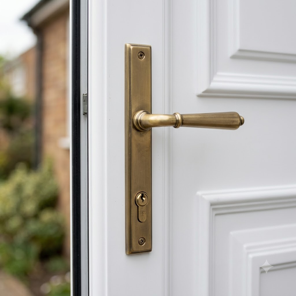 Lever Multipoint Door Handles - 92mm PZ Sprung 212mm Screw Centres (LEAD TIME: 2-3 DAYS)