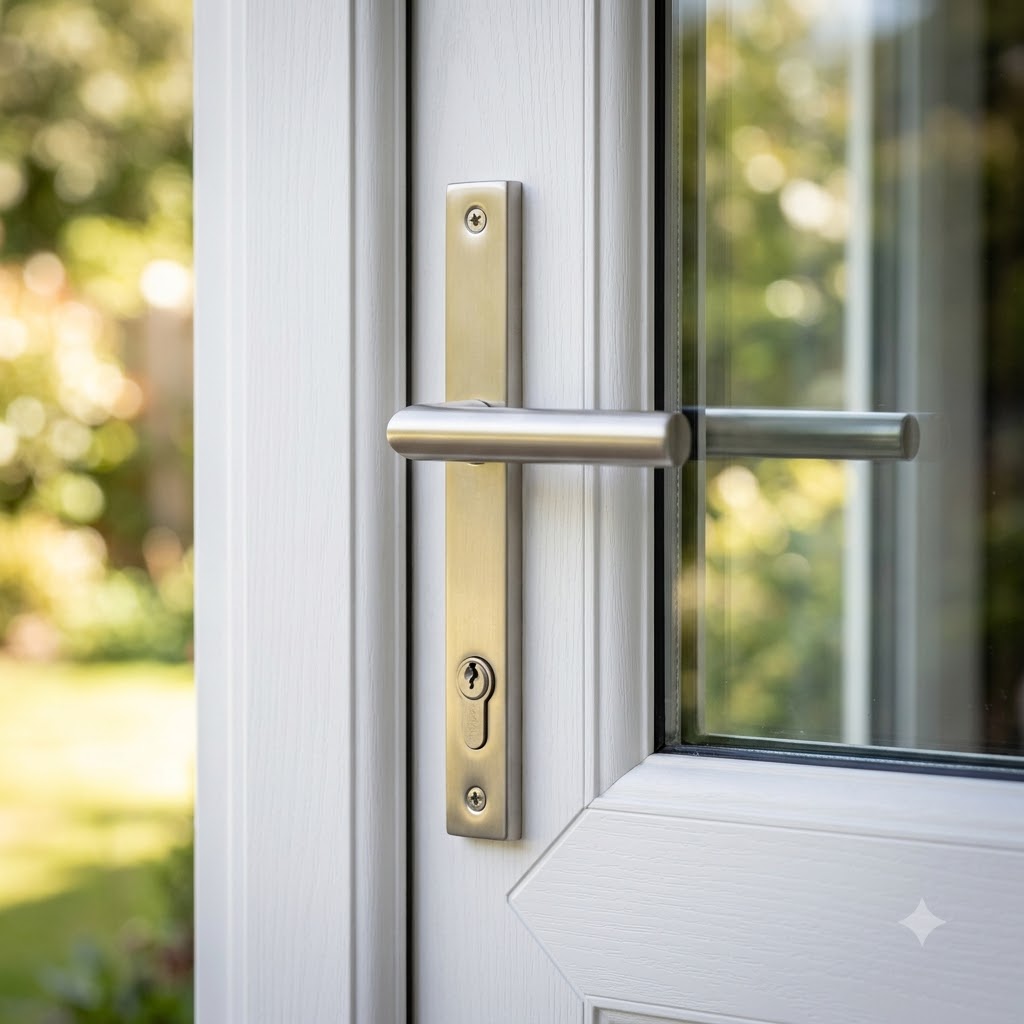 Lever Multipoint Door Handles - 92mm PZ Sprung 212mm Screw Centres (LEAD TIME: 2-3 DAYS)