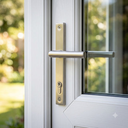 Lever Multipoint Door Handles - 92mm PZ Sprung 212mm Screw Centres (LEAD TIME: 2-3 DAYS)