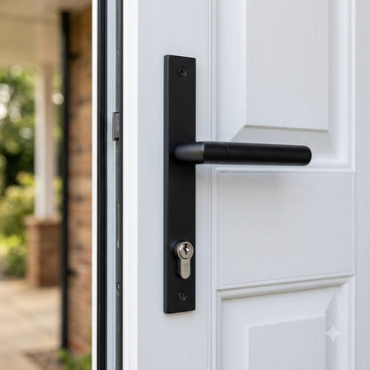 Lever Multipoint Door Handles - 92mm PZ Sprung 212mm Screw Centres (LEAD TIME: 2-3 DAYS)