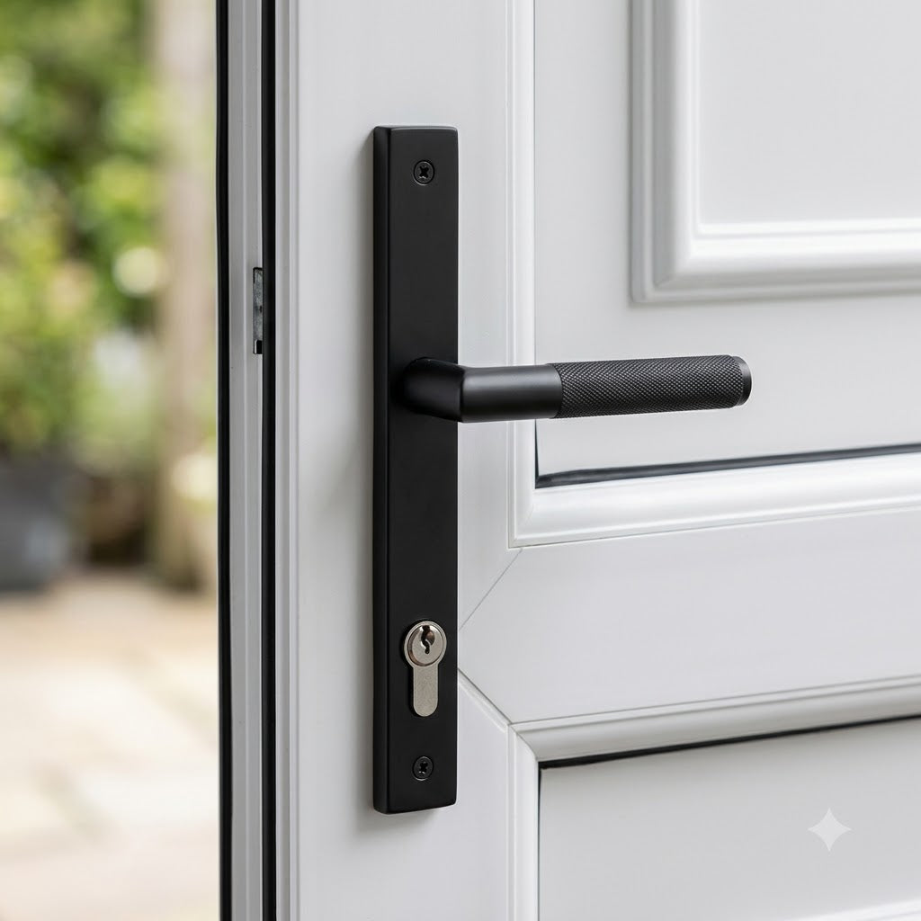 Lever Multipoint Door Handles - 92mm PZ Sprung 212mm Screw Centres (LEAD TIME: 2-3 DAYS)