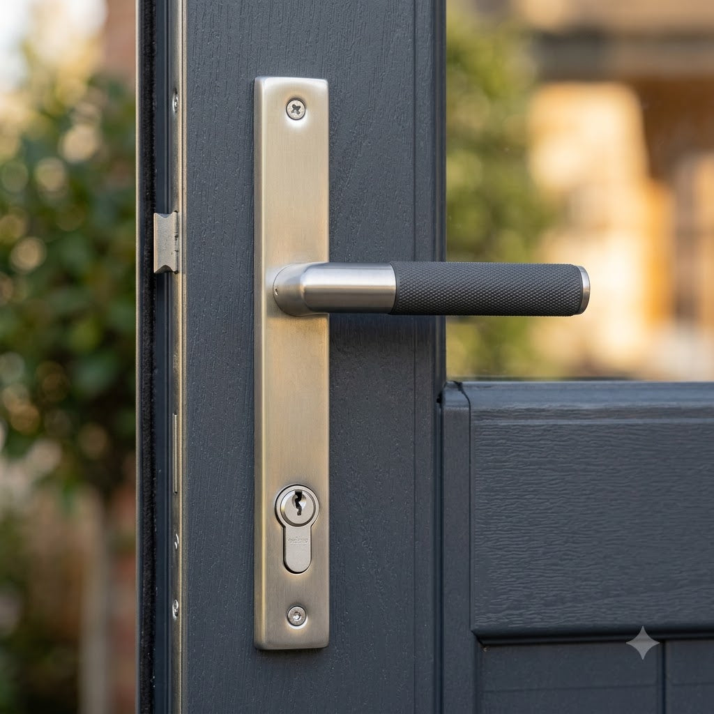 Lever Multipoint Door Handles - 92mm PZ Sprung 212mm Screw Centres (LEAD TIME: 2-3 DAYS)