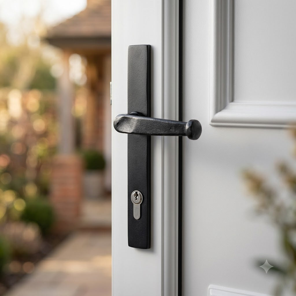 Lever Multipoint Door Handles - 92mm PZ Sprung 212mm Screw Centres (LEAD TIME: 2-3 DAYS)