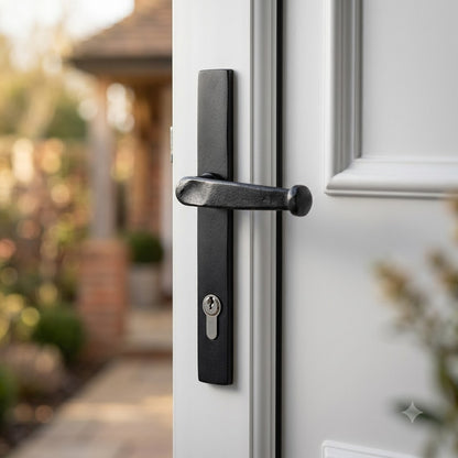 Lever Multipoint Door Handles - 92mm PZ Sprung 212mm Screw Centres (LEAD TIME: 2-3 DAYS)