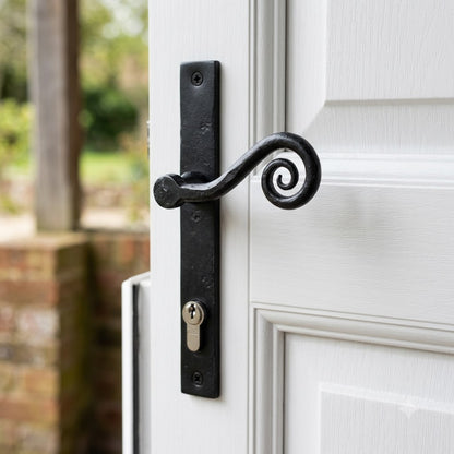 Monkeytail Lever Multipoint Door Handles - 92mm PZ Sprung 212mm Screw Centres (LEAD TIME: 2-3 DAYS)