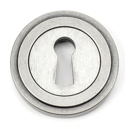 Round Escutcheon - Art Deco (LEAD TIME: 2-3 DAYS)