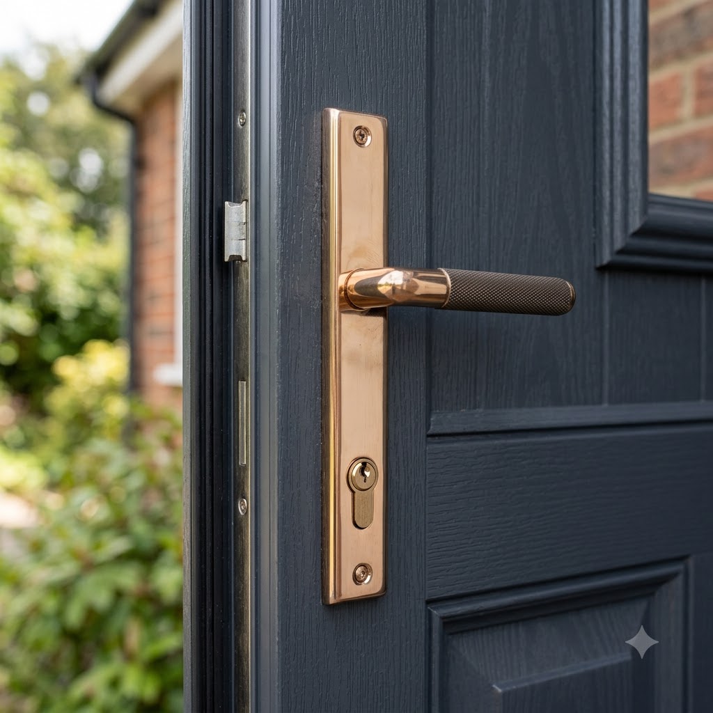 Lever Multipoint Door Handles - 92mm PZ Sprung 212mm Screw Centres (LEAD TIME: 2-3 DAYS)