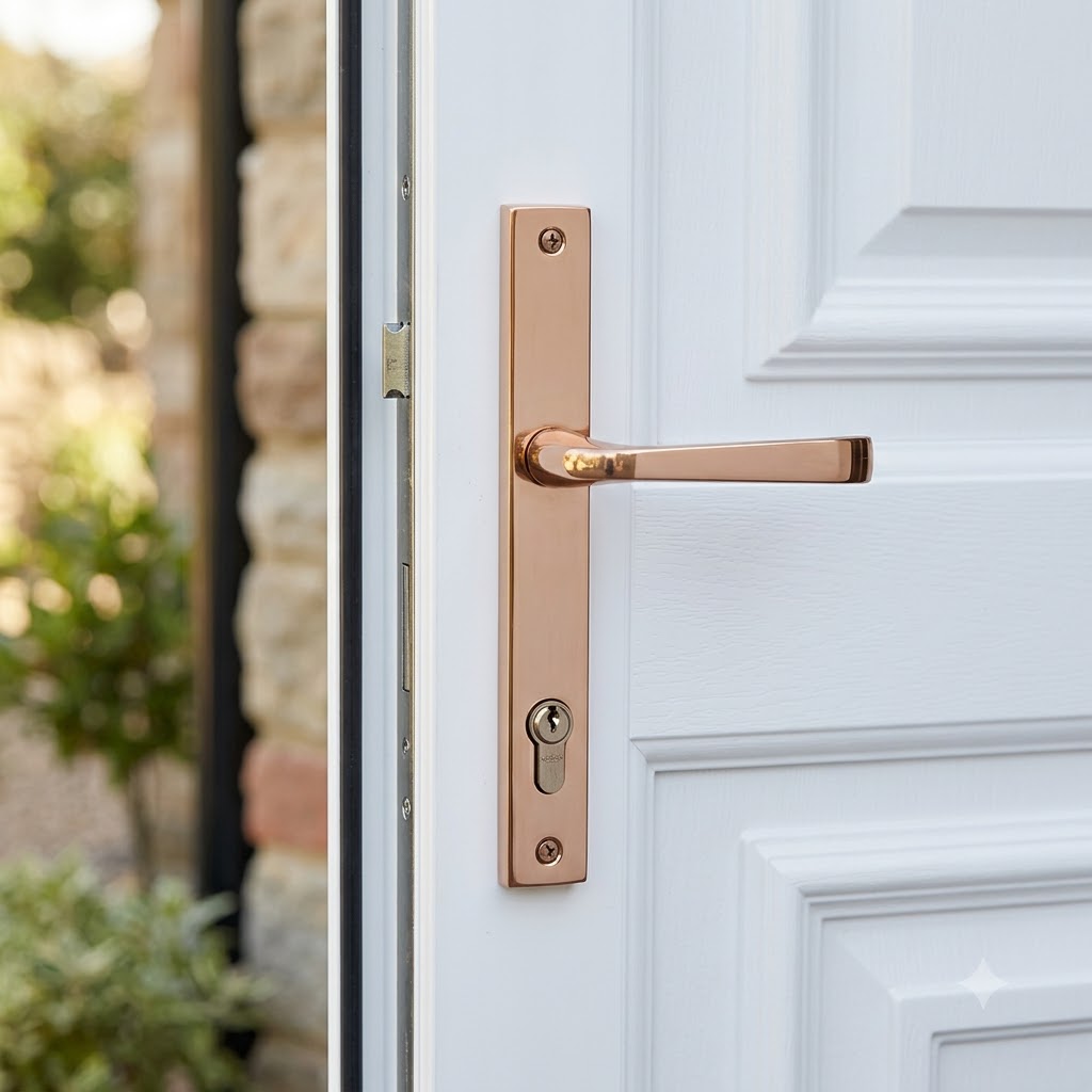 Lever Multipoint Door Handles - 92mm PZ Sprung 212mm Screw Centres (LEAD TIME: 2-3 DAYS)