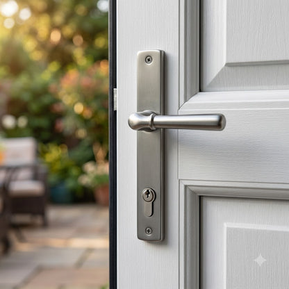 Newbury Lever Multipoint Door Handles - 92mm PZ Sprung 212mm Screw Centres (LEAD TIME: 2-3 DAYS)