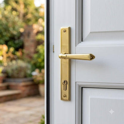 Lever Multipoint Door Handles - 92mm PZ Sprung 212mm Screw Centres (LEAD TIME: 2-3 DAYS)
