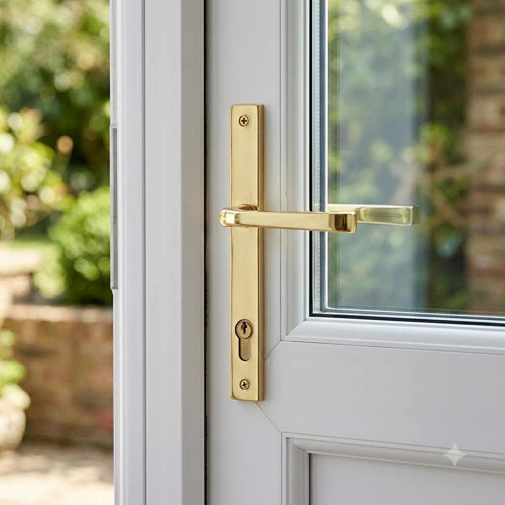 Lever Multipoint Door Handles - 92mm PZ Sprung 212mm Screw Centres (LEAD TIME: 2-3 DAYS)