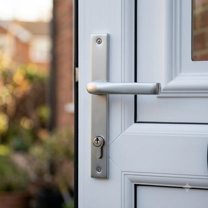 Lever Multipoint Door Handles - 92mm PZ Sprung 212mm Screw Centres (LEAD TIME: 2-3 DAYS)